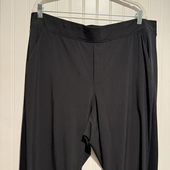 Athleta Brooklyn Mid Rise Ankle Pants Black Plus Size 18 - Picture 3 of 7